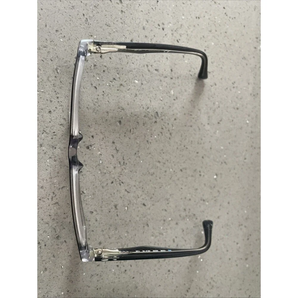 Ray-Ban RB 1530 3529 46-16-125 Black Crystal Full Rim Eyeglasses Frames ONLY